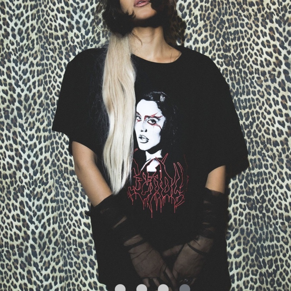 Red flame t shirt Jesse jo starks